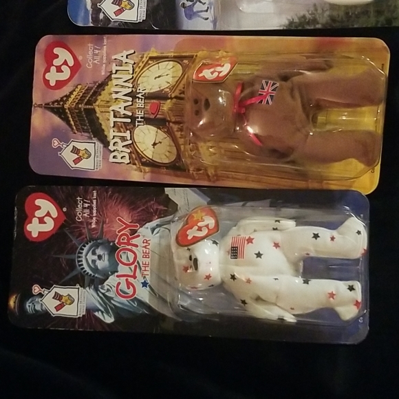 TY Beanie Babies 4 collection Glory, Maple, Erin, Britannia - Picture 2 of 12